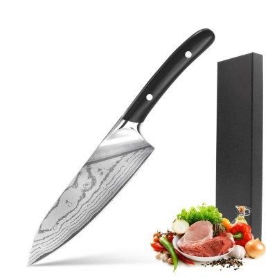 8 inchJapanese AUS10 professional G10 handle 67 layers kitchen knife damascus steel chef knife